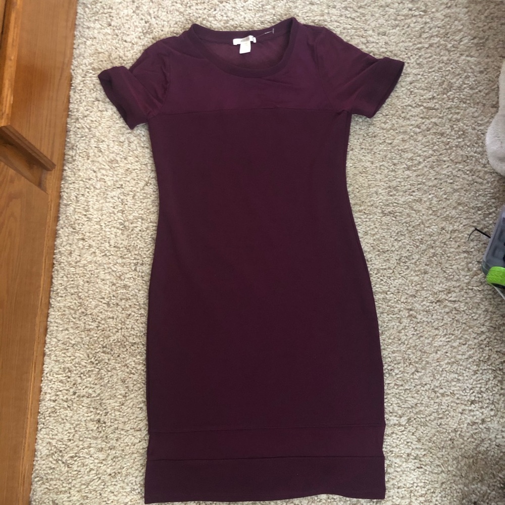 Plum dress